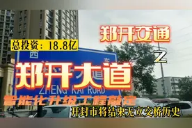 郑开大道改造，原计划全程高架，30分钟抵达，现改为智能化升级。视频封面