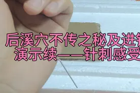 后溪穴的不传之秘及进针演示续——进针后的针刺感受视频封面