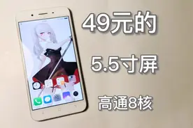 49元包邮的手机，5.5寸大屏，小游戏无压力！vivo y66拆机测评~视频封面