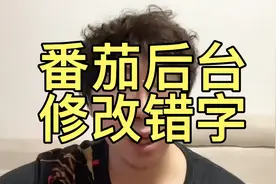 番茄小说后台可以快速修改错别字