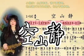 萨克斯《空山静》，很好听的一首古风乐曲。视频封面