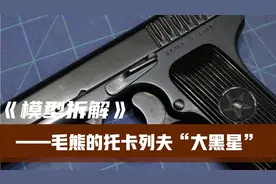 拆解五四“大黑星”手枪的原型，毛熊生产的的托卡列夫