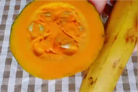 南瓜和香蕉这样吃，清除宿便效果特别好，连吃几次，腰围减了一圈视频封面