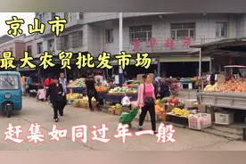 京山市最大农贸批发市场，小伙发现大商机，不愁人流量，来看看！