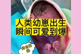 人类幼崽出生瞬间到底有多可爱，简直太神奇了视频封面