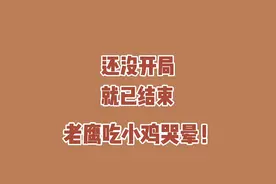 这也太巧了！还没开局，就已结束！老鹰吃小鸡新书推迟！视频封面