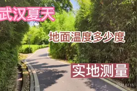 武汉的盛夏，没有遮挡的地面温度多少度？实际测量，有没有60度？视频封面