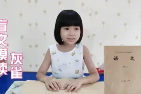 盲文摸读：小星星暑假预习三年级上册课文《灰雀》，你们学了吗？视频封面
