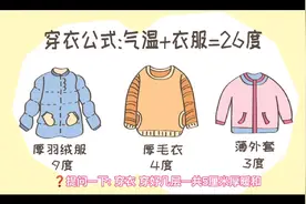 秋冬季节，如何给孩子穿衣，能有效避免着凉？一个原则：多层薄的