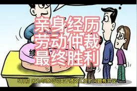 我亲身经历的劳动仲裁，拿起法律武器维权，最终胜利，经验分享视频封面