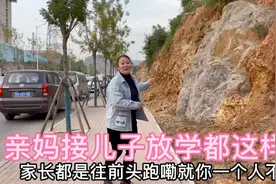 敬姐接儿子放学，跑的快连滚带爬，最后发现还是姥爷人狠话不多视频封面