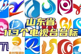 盘点：山东省113个电视台台标，后面那几个的设计把我气笑了视频封面