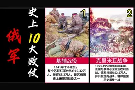 盘点俄军史上十大败仗，真是惨烈！视频封面