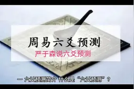 详情解读什么是六爻预测断事……视频封面