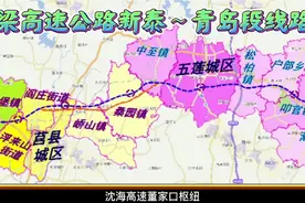 董梁高速公路新泰临沂日照青岛段线路图十四五开工视频封面