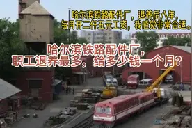 哈尔滨铁路配件厂，职工退养最多，一个月能开多少工资💰？视频封面