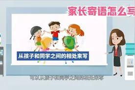 家长寄语怎么写视频封面
