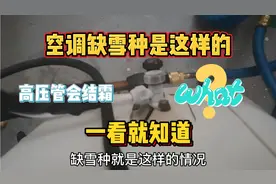 空调不制冷，这里会结霜，加氟后就消失！修空调灭蟑螂忙不完。视频封面