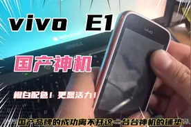 vivo E1 步步高做手机也有一套 国产品牌各有生存之道 留下皆精品