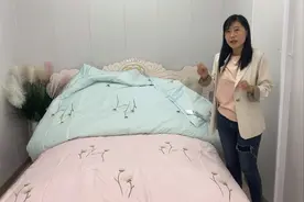 秋雨过后，盖夏凉被太薄棉花被又太厚，给大家分享几款春秋被视频封面
