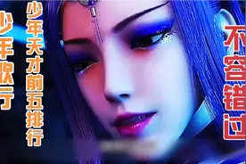盘点，少年歌行中的五位少年天才，无心上榜，萧瑟垫底视频封面