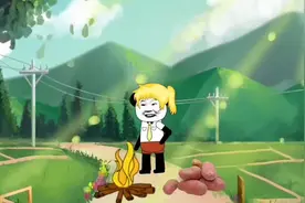 你小时候做过哪些囧事呢？烤红薯喽！视频封面