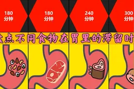 【涨知识】盘点不同食物在胃里的滞留时间视频封面