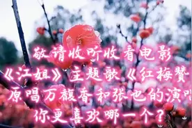 《红梅赞》，毛主席曾给予高度赞扬，万馥香和张也你更喜欢谁唱的视频封面