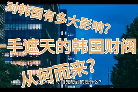 一手遮天的韩国财阀从何而来？一分钟了解它的发展过程视频封面