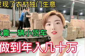 小伙靠一辆小货车，发现了农村独门小生意，做到年入几十万视频封面