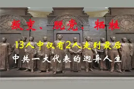 一大代表的迥异人生：叛变、脱党、牺牲，13人中仅有2人走到最后视频封面