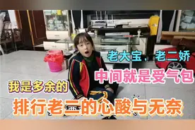 家中排行老二的委屈，8岁侄女一顿吐槽，句句在理，太让人心疼了视频封面