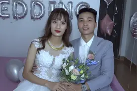 新娘身材高挑来自越南芒街视频封面