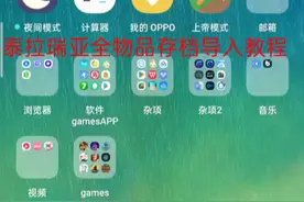 泰拉瑞亚全物品存档导入教程。