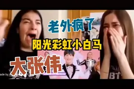 【当老外听大张伟合集pt2】阳光彩虹小白马，内内个内个。。。视频封面
