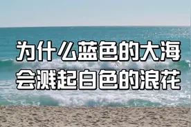 为什么蓝色的大海会溅起白色的浪花视频封面