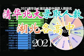 2021清华北大湖北各高中录取人数，武汉省内神一般的存在！视频封面