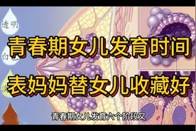 青春期女儿发育时间表妈妈替女儿收藏好视频封面