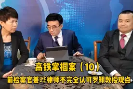 高铁掌掴案（10）前检察官转行的姜晔律师不完全认可罗翔教授观点视频封面