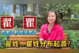 翟、瞿怎么读？翟姓和瞿姓分布起源视频封面