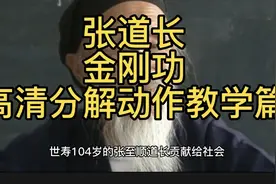 张至顺道长（高清金刚功分解动作教学）视频封面