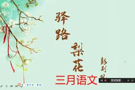 部编七下《驿路梨花》课件精品视频封面
