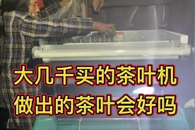 花大几千买的茶叶机做龙井，几分钟就炒熟了，做出的茶叶怎么样呢视频封面