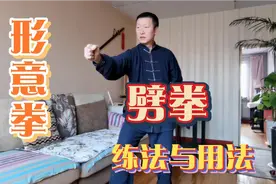 尚派形意拳五行拳—劈拳的练法与用法视频封面