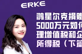 鸿星尔克捐赠—所得税视频封面
