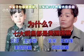 7位美国国籍的中国明星，有的意外，看看都有谁