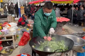 农村大席，爆炒香菇小油菜视频封面