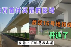 武汉16号地铁线开通了，8万首付，就拥有地铁房，汉南区要起飞了视频封面
