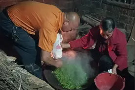 50岁的小伙全手工制作清明茶，有喜欢的老铁，可以看看过程视频封面