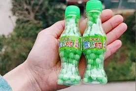 趣味糖果，美味的柠檬味雪碧糖来喽！舔一口，是雪碧的味道，好吃视频封面